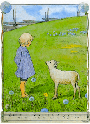 Pelle und sein Schaf