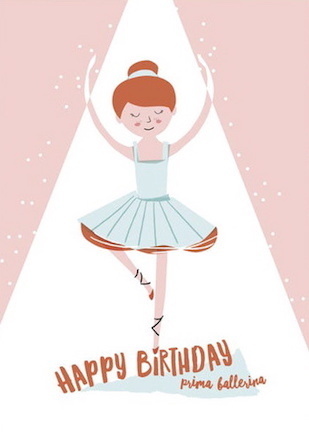 Happy Birthday prima ballerina