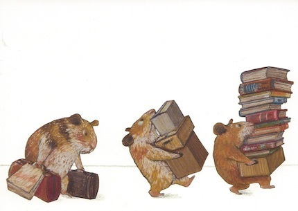Books hamster