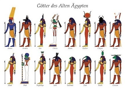 Götter des alten Ägypten