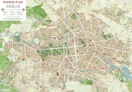 Historischer Stadtplan Berlin