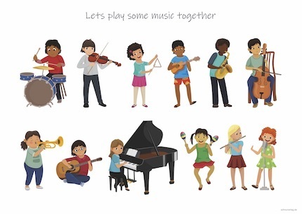 Lets play music together